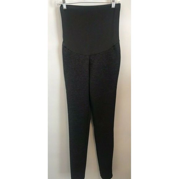 Aglow Women's Maternity Leggings Charcoal Gray - Picture 1 of 4